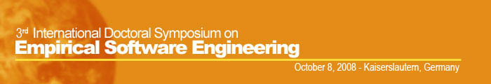 International Doctoral Symposium on Empirical Software Engineering